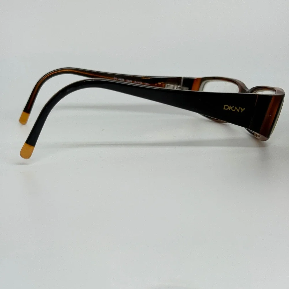 DKNY DY 4599 3248 Brown‎ Tortoise Rectangular Eyeglasses Frames 51-16-130 21646